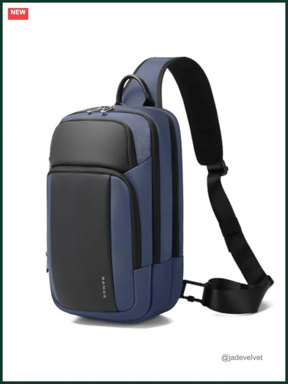 Waterproof Men's Sling Bag with Separated 11